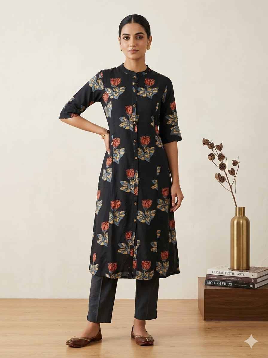 K 909 BY FASHID 01 to 31 Series Designer Collection Beautiful Stylish Fancy Colorful Party Wear & Occasional Wear Cambric Cotton Print Kurtis At Wholesale Price